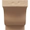 Ekena Millwork 6in. W x 8in. H x 24in. L Newport Woodgrain TimberThane Rafter Tail, Primed Tan RFTUR06X08X24NEWRCPR - alternate 4